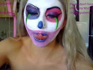 gabygumms — Im your BDSM Party ClownGOAL: Blowjob so dirty for let my face full of saliva #bdsm #petite #ahegao #18 Plz dont forget to give me like here [994 tokens remaining]