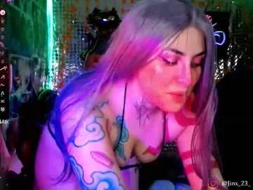 Chaturbate jinx_25 is Freechat jinx_25 —  Hi i'm Jinx Happy Halloween Sweet or trick  - Multi-Goal :   PLUG TAIL   #ahegao #anime #bigass #cosplay #latina