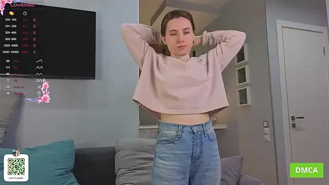 DonnaBurkee — melt a cube of ice on the breasts ;)