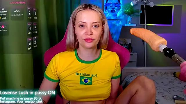 StripChat Margony is Freechat Margony — Slap face 5 times