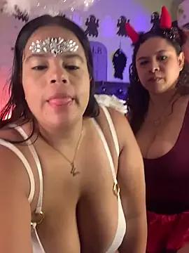 StripChat twocurvylatins is Freechat twocurvylatins — Halloween Hot Play with us!!