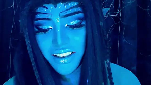 StripChat xBLUE_GODDESS is Freechat xBLUE_GODDESS — dirst ever trans  cosplayer